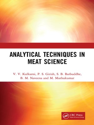 cover image of Analytical Techniques in Meat Science